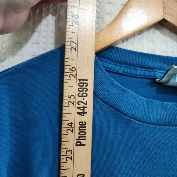 Vintage Hard Rock Hotel Las Vegas Embroidered Blue Crewneck Shirt Size X-Large - Picture 8 of 10